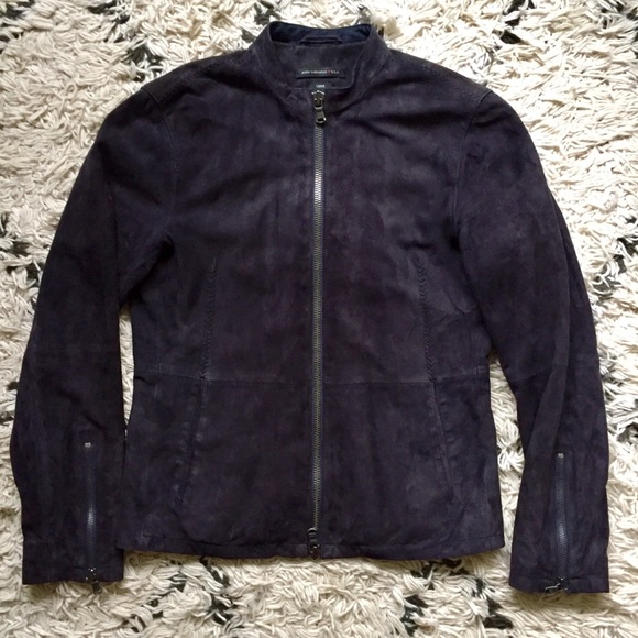 {SOLD} James Bond John Varvatos Suede Jacket - Picture 3 of 15
